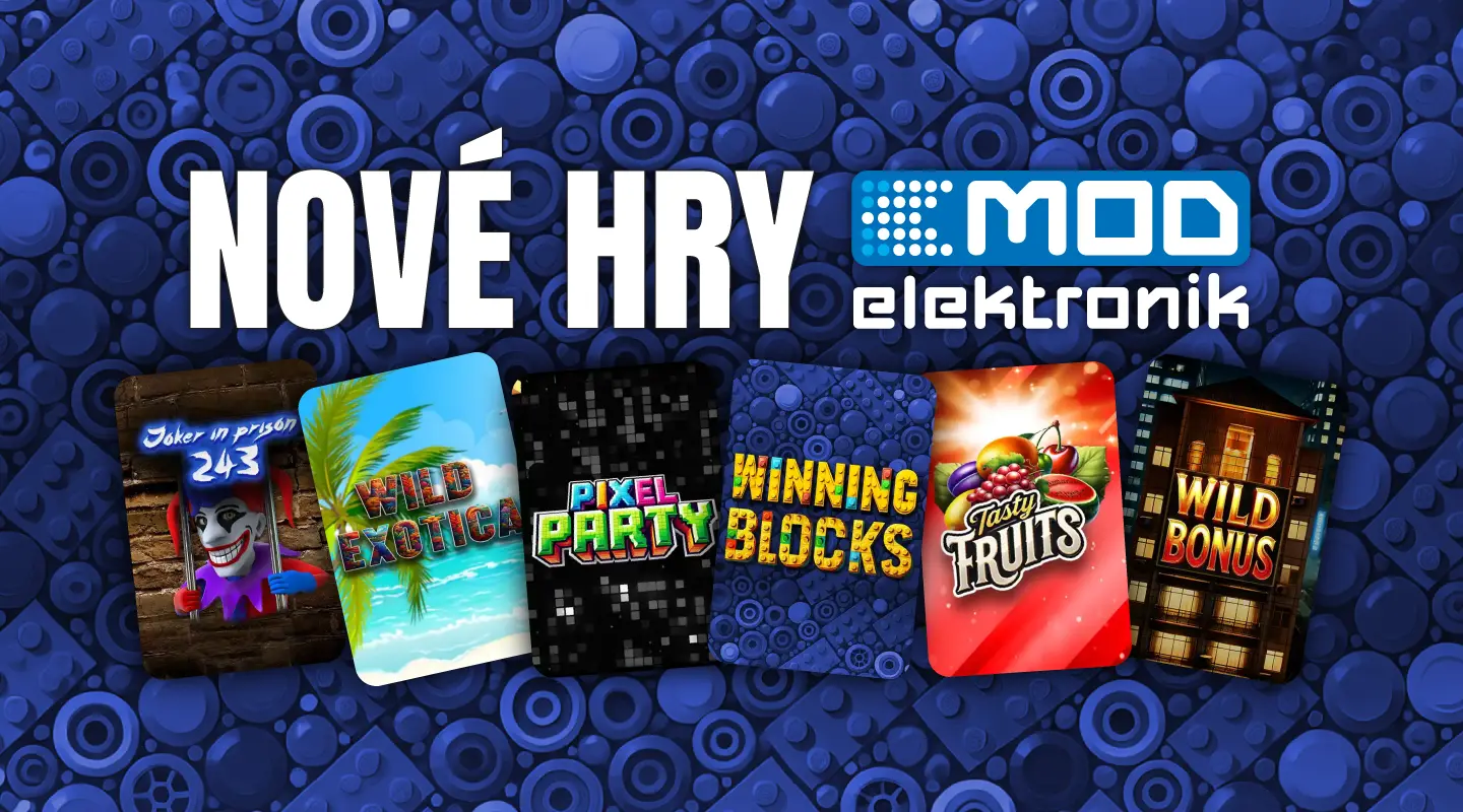Nové exkluzívne hry od MOD Elektronik